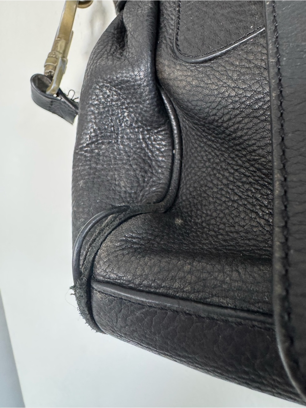 Black Bayswater leather Bag - Picture 4 of 10